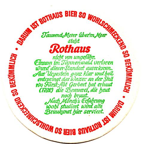 grafenhausen wt-bw rothaus br�u 3b (rund215-rundlauf gro�e schrift-gr�nrot)